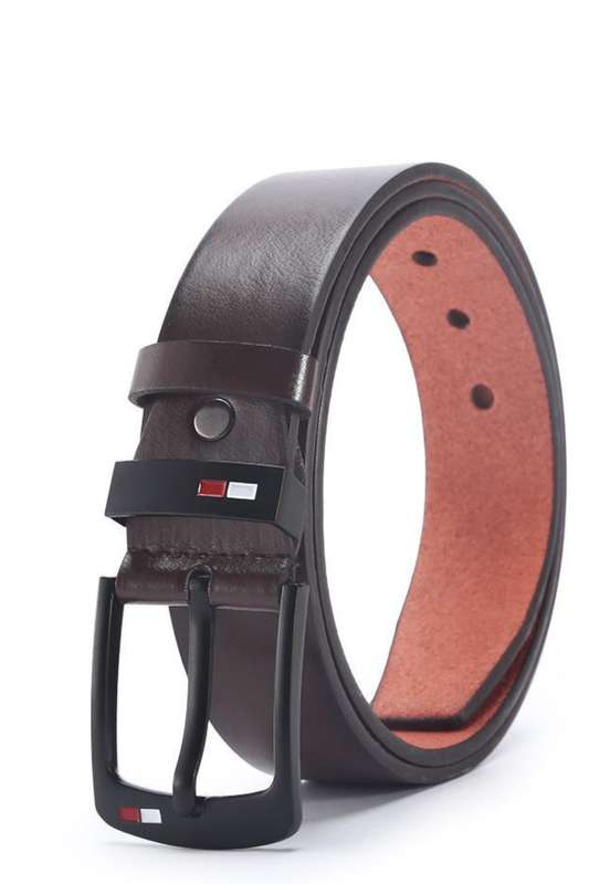 Men's Classic PU Leather Prong Belt