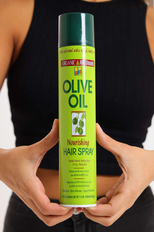 Organic Root Stimulator Olive Oil Nourishing Hair Spray  420ml