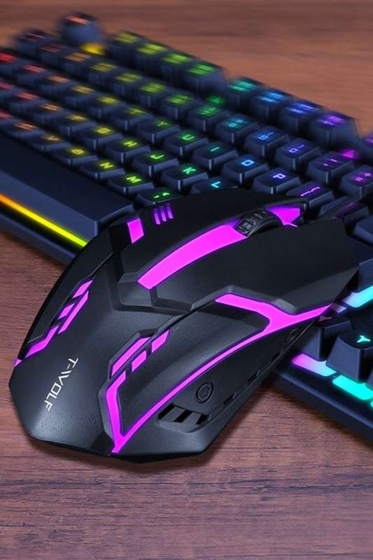 T-Wolf Professional Mechanical Gaming Keyboard &amp; Mouse Combo