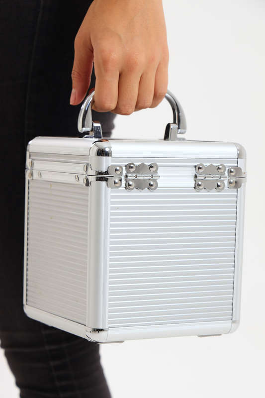 Senza® Aluminium Storage Multifunctional Cosmetics Makeup Case Large