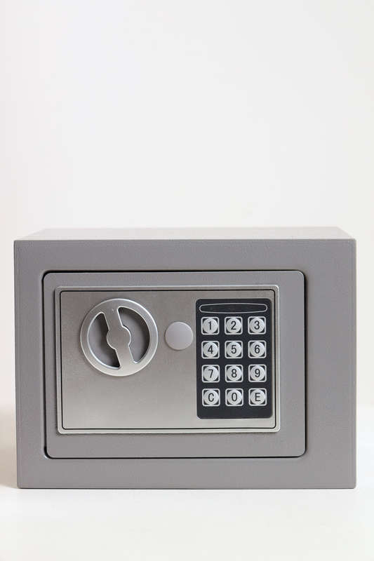Senza® Steel Digital Electronic Security Lock Wall Cabinet Safe Box