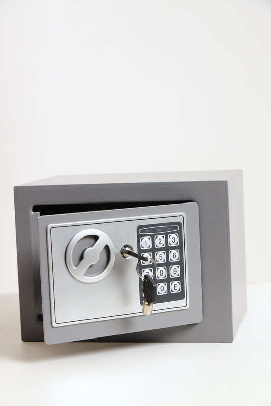Senza® Steel Digital Electronic Security Lock Wall Cabinet Safe Box