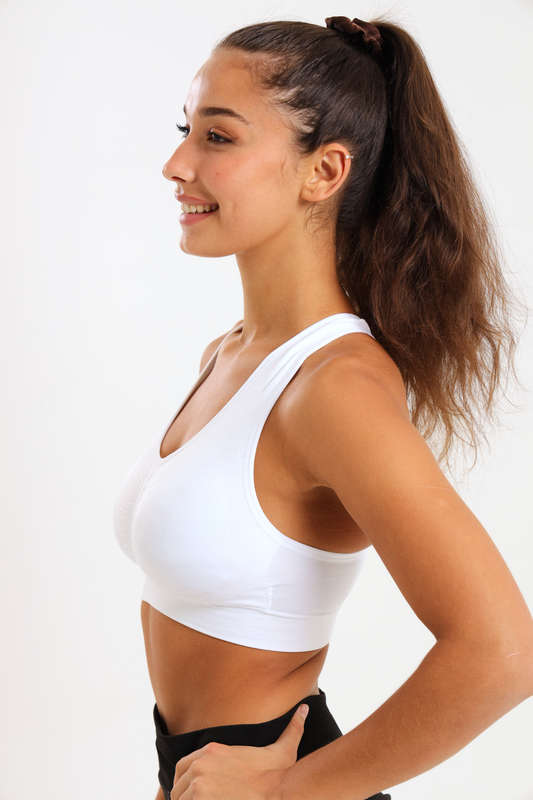 Senza®High Impact Performance Crop Top Padded Sports Bra