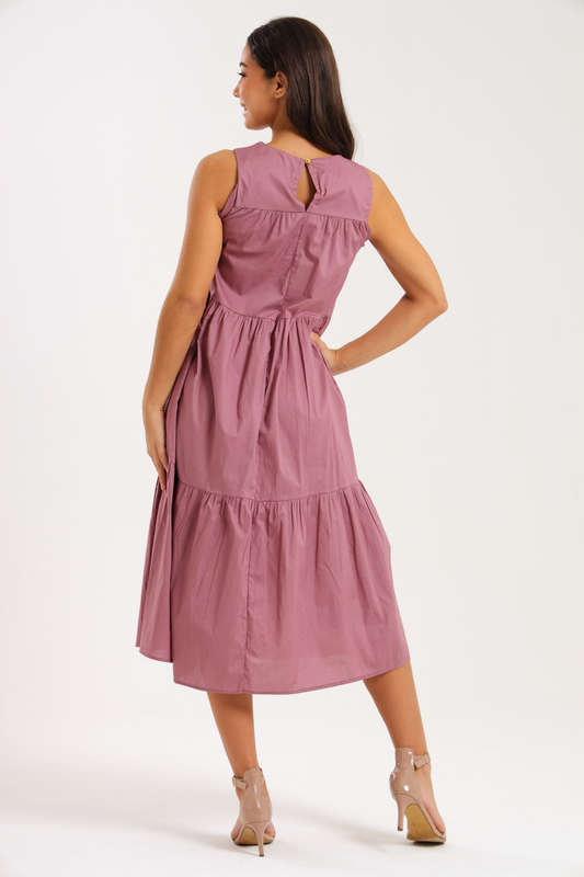 Tamia Sleeveless Tierd Summer Dress