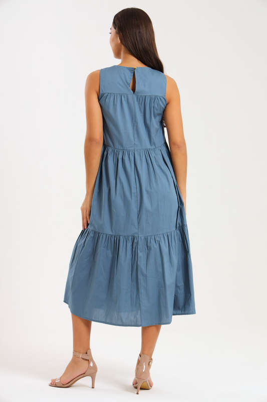 Tamia Sleeveless Tierd Summer Dress
