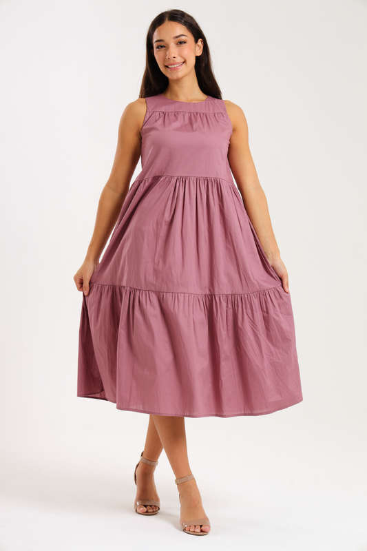 Tamia Sleeveless Tierd Summer Dress