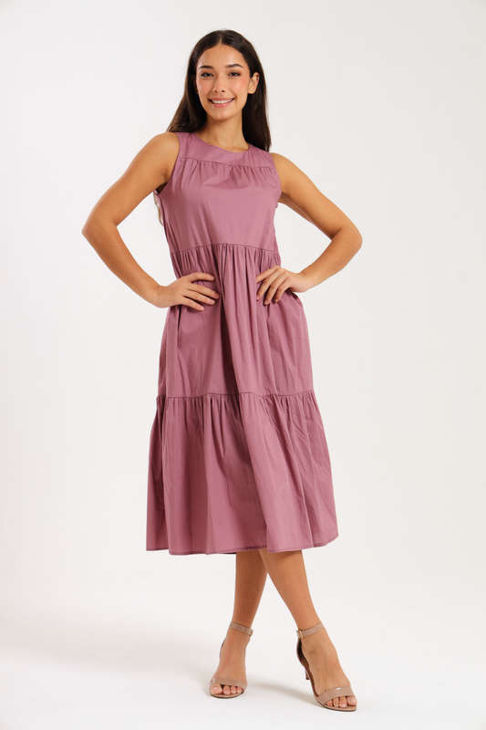 Tamia Sleeveless Tierd Summer Dress
