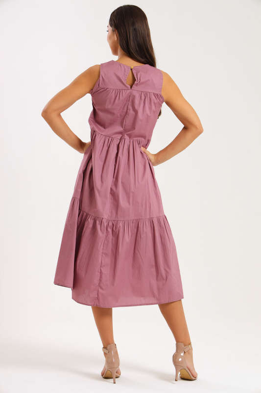 Tamia Sleeveless Tierd Summer Dress