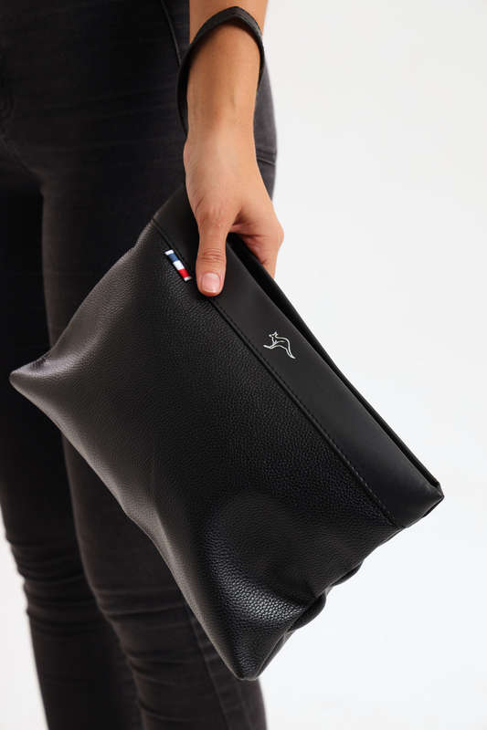 Unisex Leather Travel Clutch Hand Bag