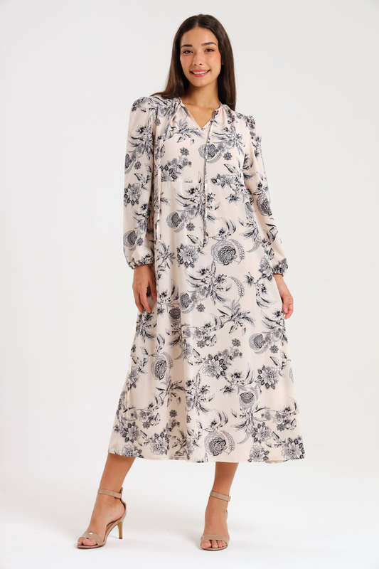 Annie Long Sleeve Maxi Dress
