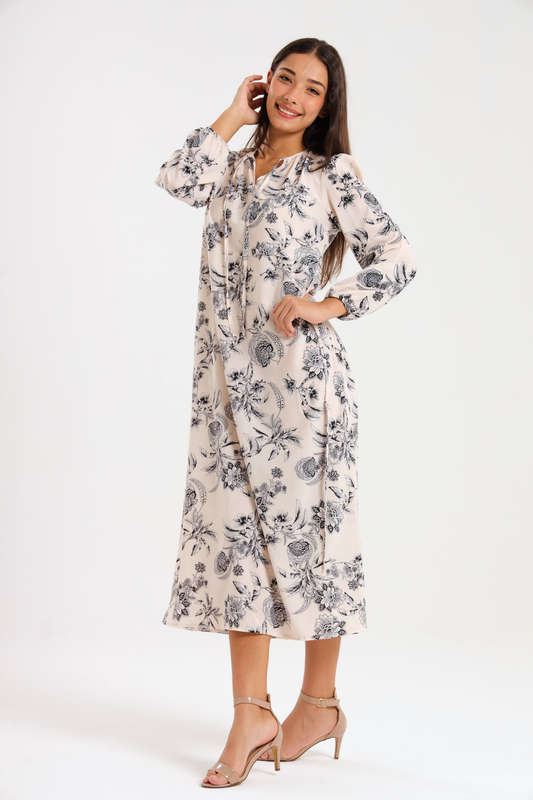 Annie Long Sleeve Maxi Dress