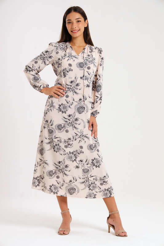 Annie Long Sleeve Maxi Dress