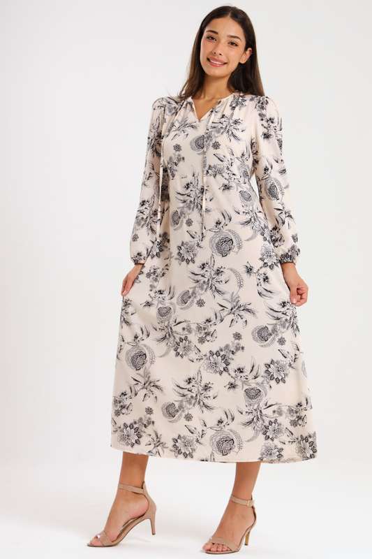 Annie Long Sleeve Maxi Dress