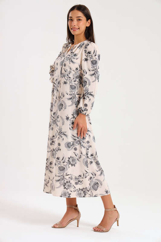 Annie Long Sleeve Maxi Dress
