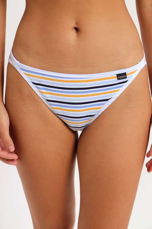 Branded 4 Pack Cotton Stretch Bikini Panties Assorted Box Pack