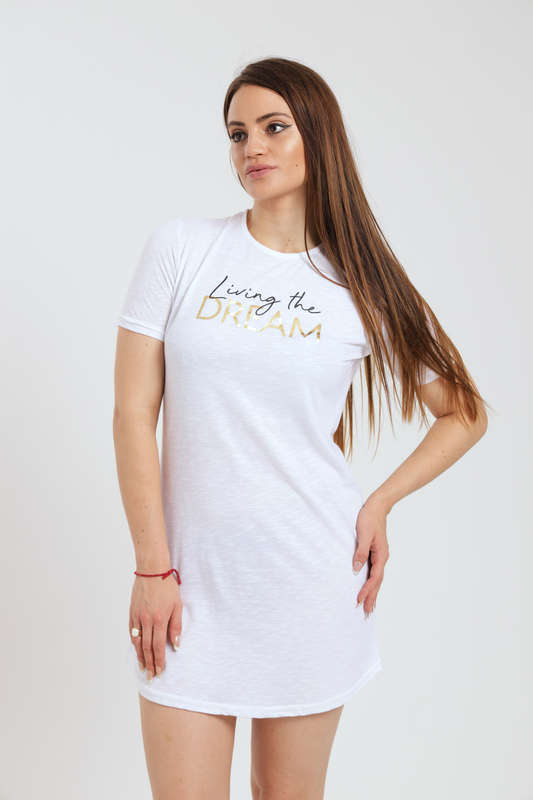 Ladies Pyjama Summer  Sleep Shirt