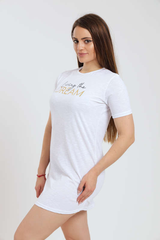 Ladies Pyjama Summer  Sleep Shirt