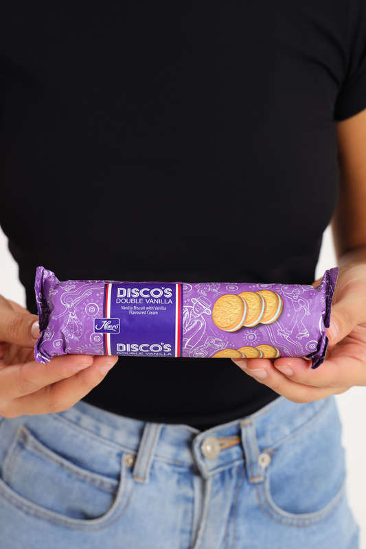 Disco's Snack Double Vanilla Biscuit 120g