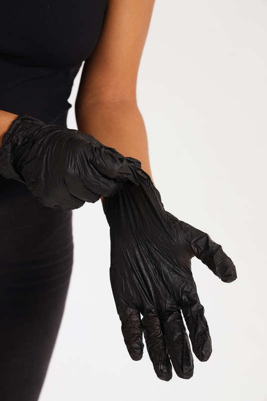 Premium Nitrile Vinyl Blend Examination Powder Free Gloves Box Of 100