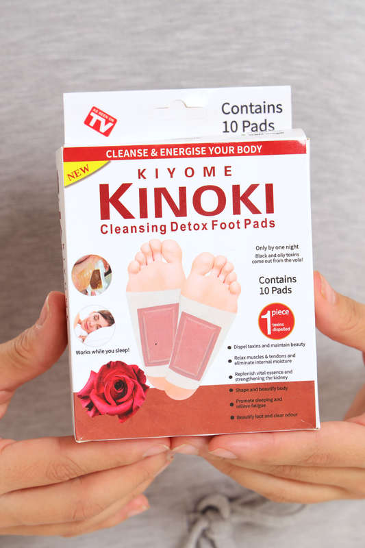 Kinoki Detox Foot Pads 10 Patches Per Box