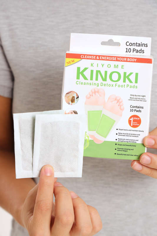 Kinoki Detox Foot Pads 10 Patches Per Box