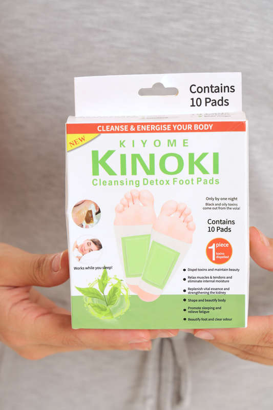 Kinoki Detox Foot Pads 10 Patches Per Box