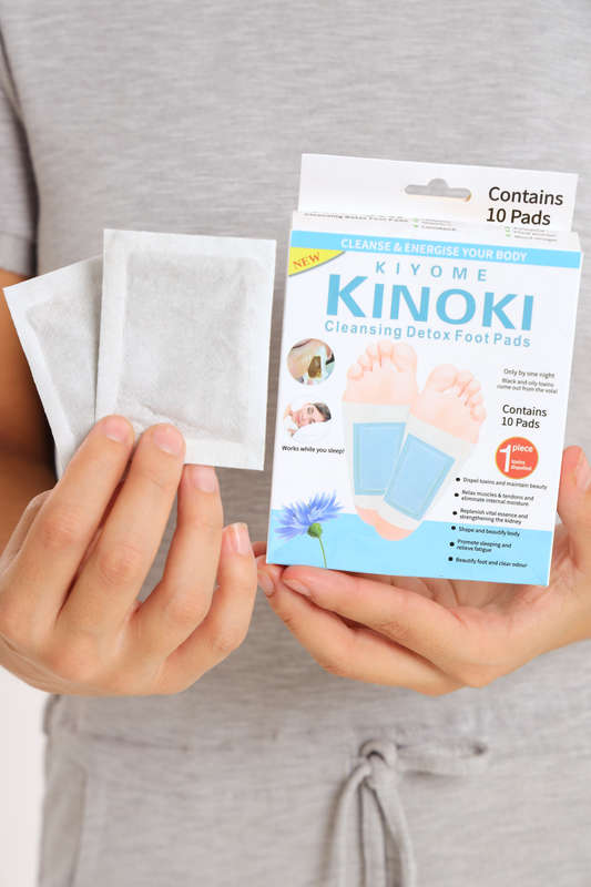 Kinoki Detox Foot Pads 10 Patches Per Box