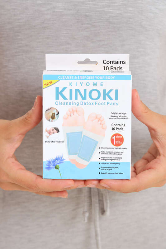 Kinoki Detox Foot Pads 10 Patches Per Box