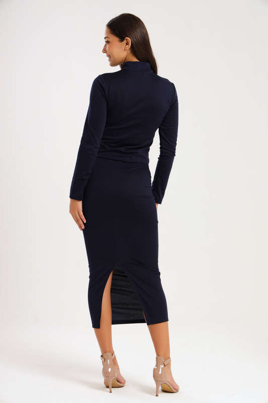 Ladies 2 Piece Skirt &amp; Long Sleeve Top Set