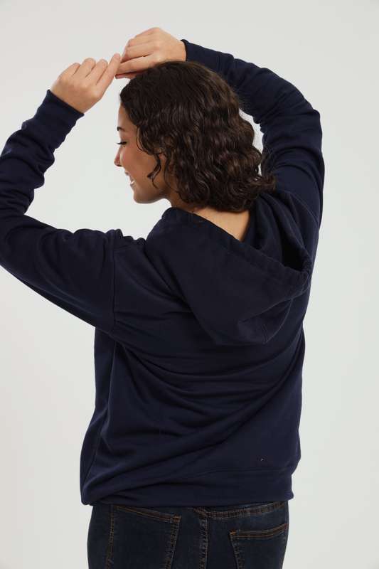 Ladies Branded Pullover Drawstring Active Hoodie