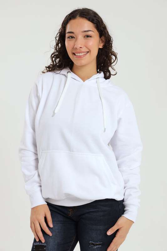 Ladies Branded Pullover Drawstring Active Hoodie