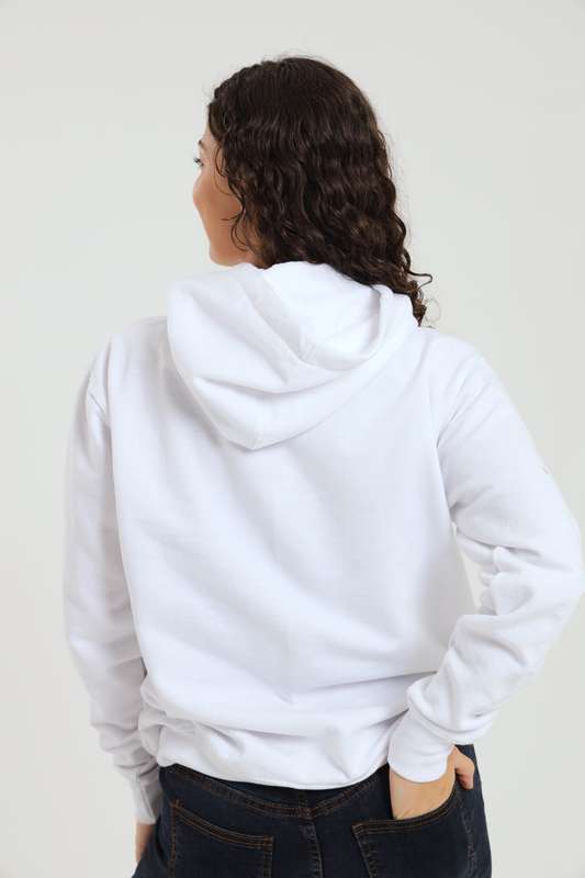 Ladies Branded Pullover Drawstring Active Hoodie
