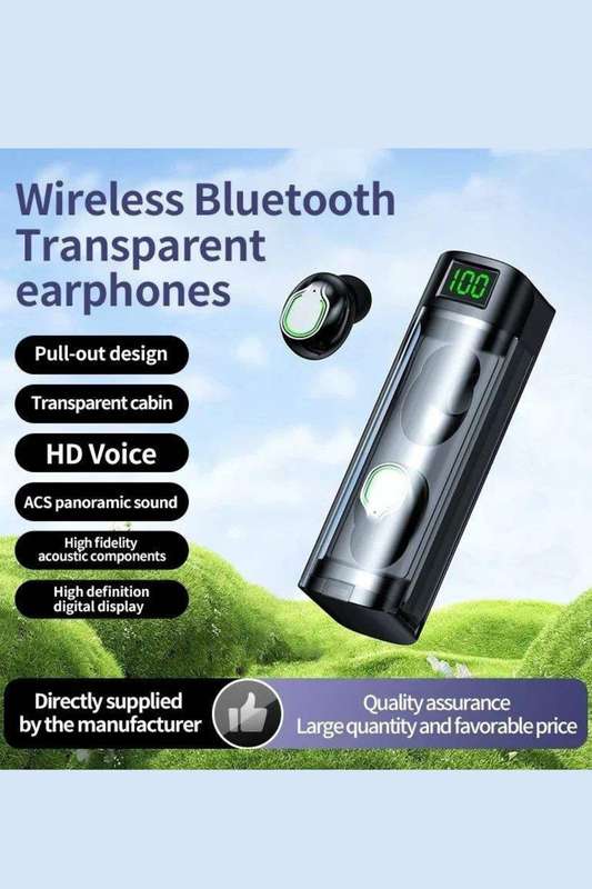 MZ-62 Transparent TWS Earbuds