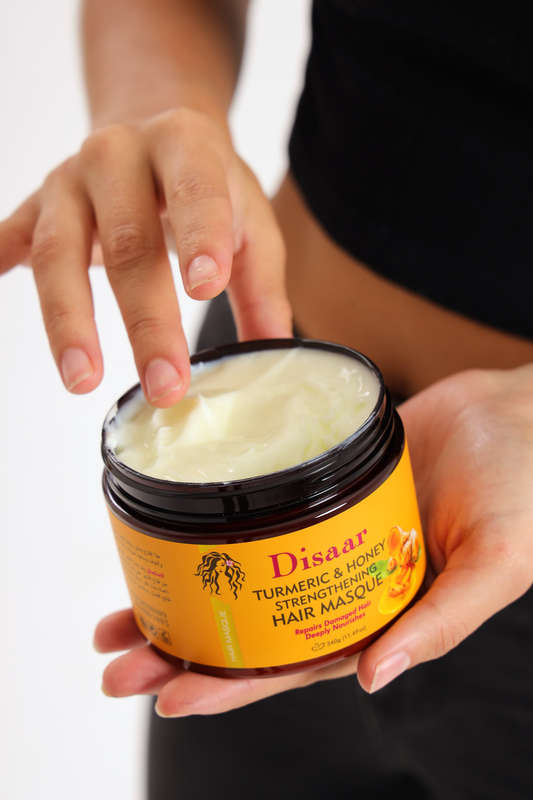 Organic Turmeric and Honey Strengthening Hair Mask 340g