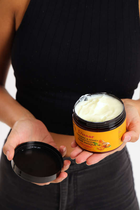 Organic Turmeric and Honey Strengthening Hair Mask 340g