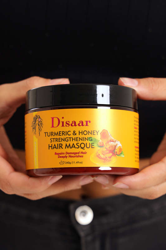 Organic Turmeric and Honey Strengthening Hair Mask 340g