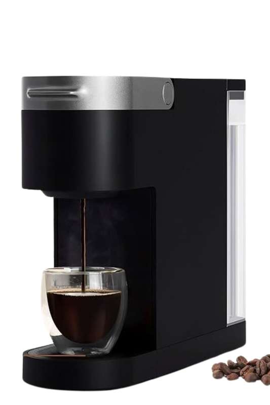 Senza® 2 x 250ml Clear Double Wall Coffee Glass Mugs