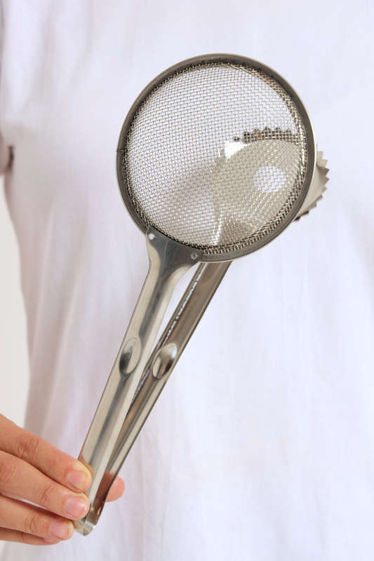 Senza® 2x Stainless Steel Strainer Clamp Tongs