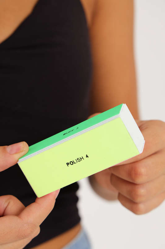 Senza® Professional 4 Way Nail File and Buffer Block