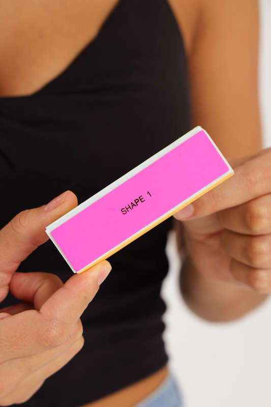 Senza® Professional 4 Way Nail File and Buffer Block
