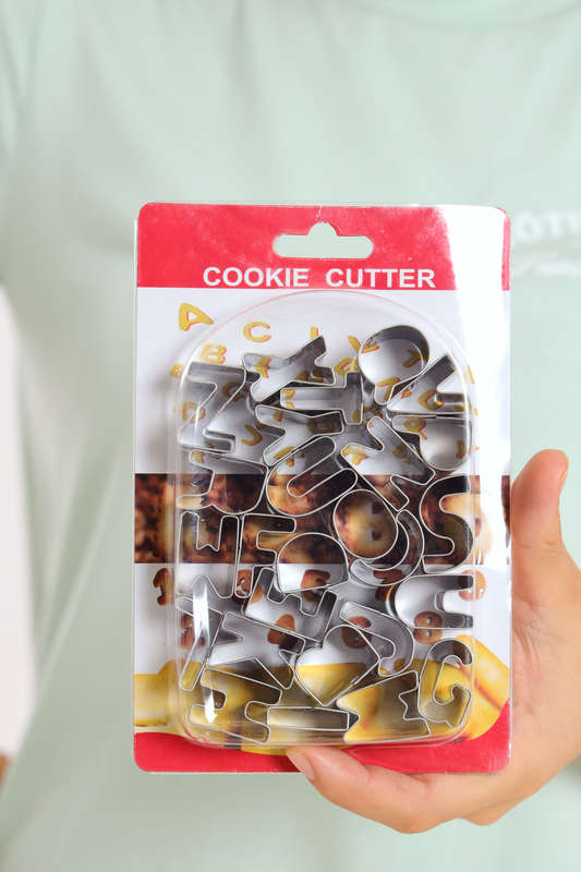 Senza® Stainless Steel 26pc Alphabet Letter Fondant Icing Cookie Cutter Mold