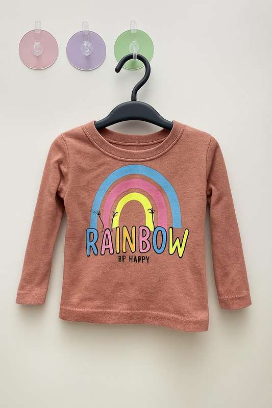 Kids Long Sleeve Top 0 To 24 Months