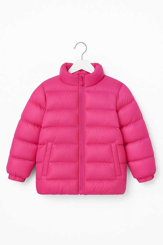 Kids Premium Puffer Jacket With Carry Bag 3 to 8 Years