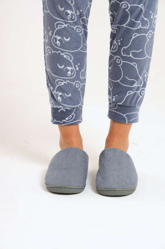 Ladies Cozy Plush Winter Bedroom Slippers