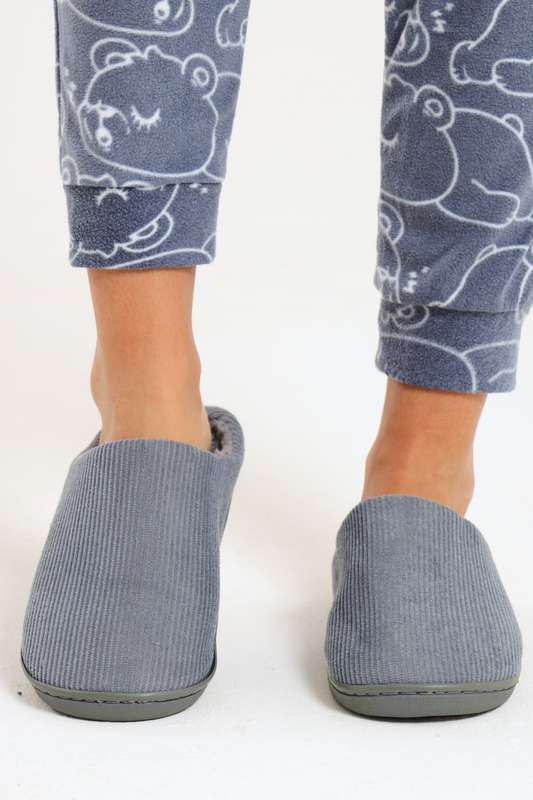 Ladies Cozy Plush Winter Bedroom Slippers