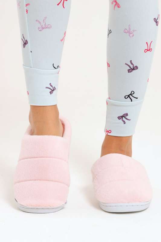 Ladies Cozy Plush Winter Bedroom Slippers