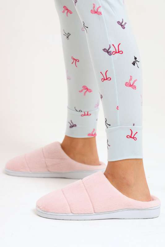 Ladies Cozy Plush Winter Bedroom Slippers