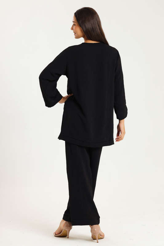 Ladies Savannah 2 Piece Modest Slack Suite Set