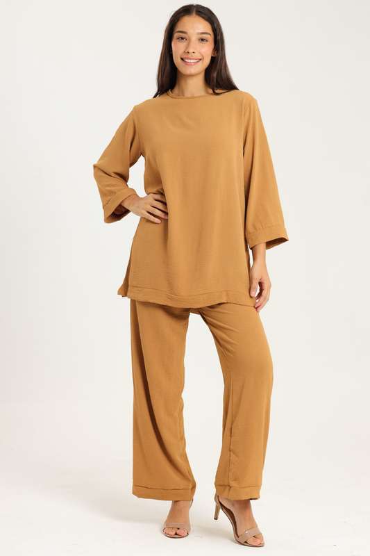 Ladies Savannah 2 Piece Modest Slack Suite Set