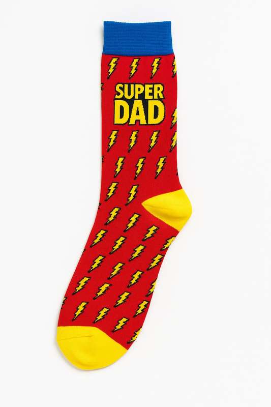 Happy Fathers Day Printed Mug &amp; Novelty Socks Gift Set